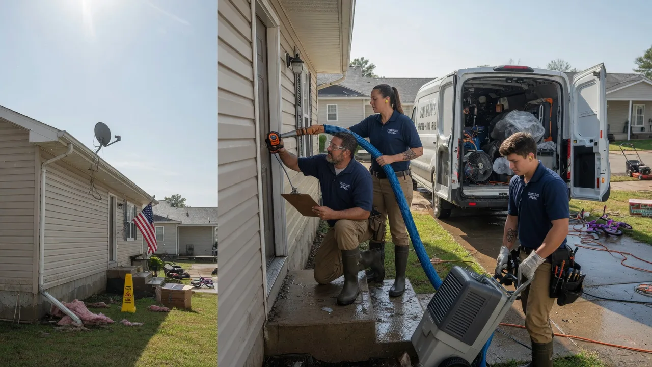 Ceiling Water Damage Restoration in Edmonton, KY near me